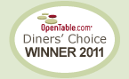 Diners' Choice Award 2011